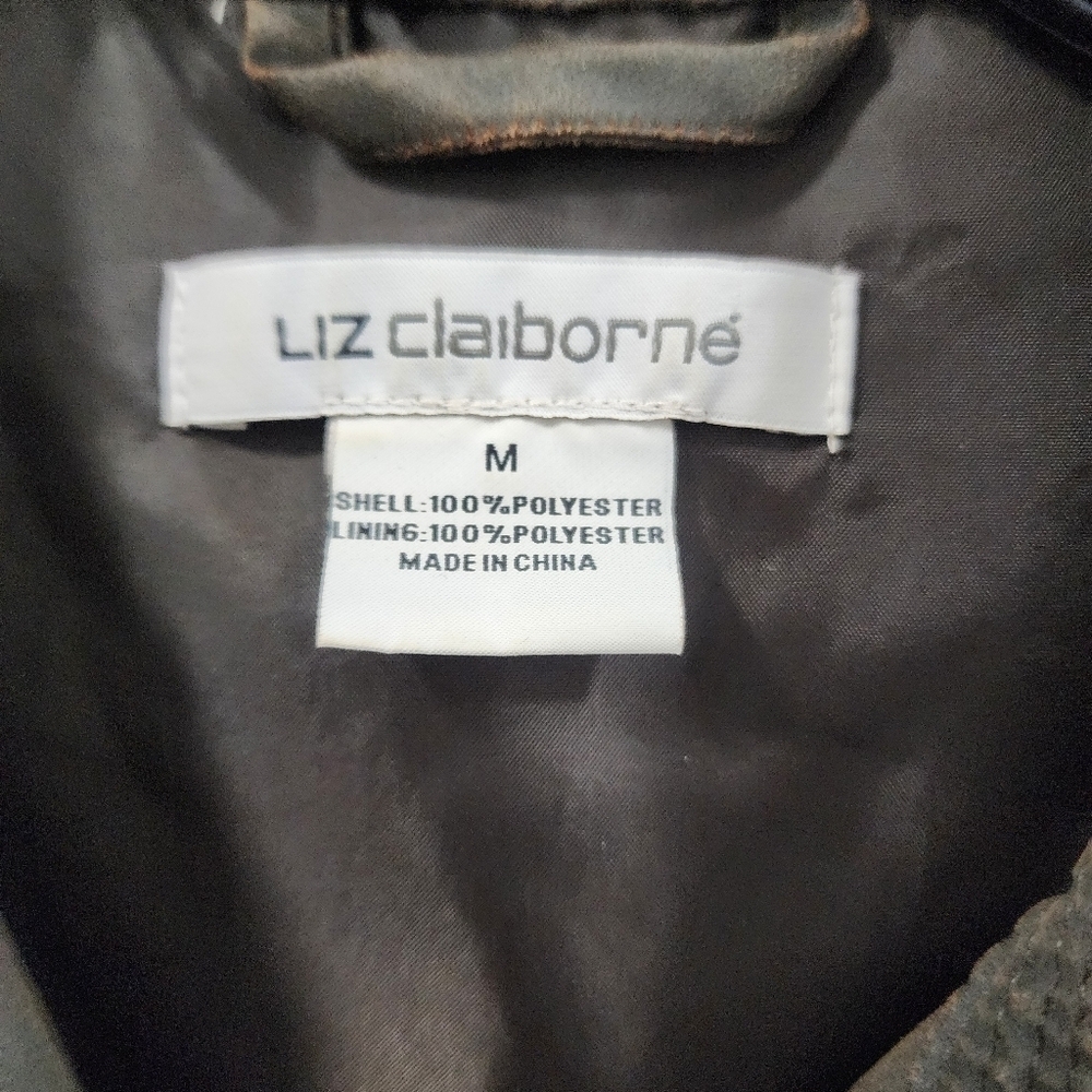 Liz Claiborne Womens Four Pockets Life Jacket Size M - Picture 6 of 12